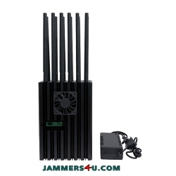 Powerful 12 Bands  2-8W per band total 75W Jammer up to 60m
